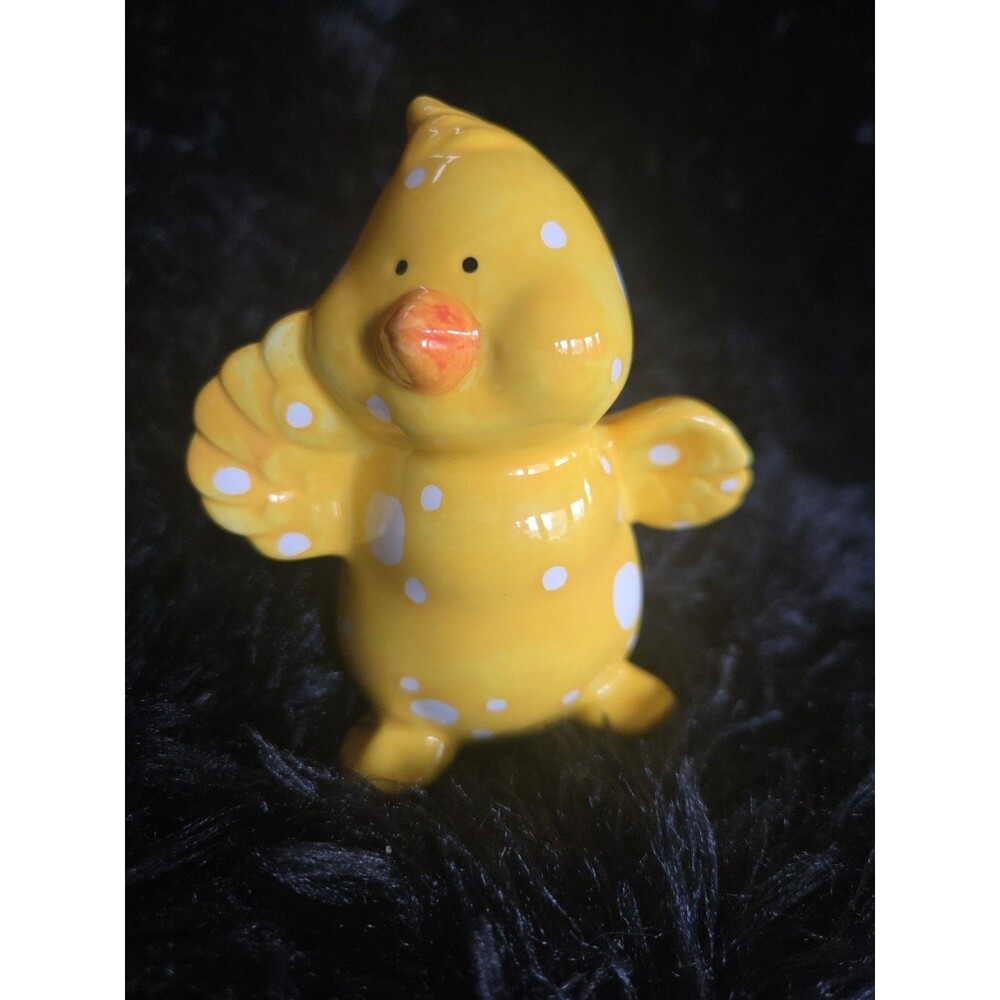 Cute Yellow Duck Decorative Decor Collectible Easter Spring